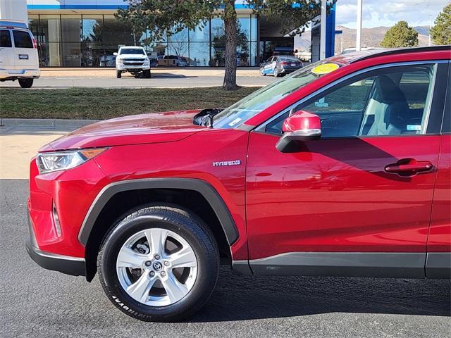 used 2020 Toyota RAV4 Hybrid car, priced at $23,300