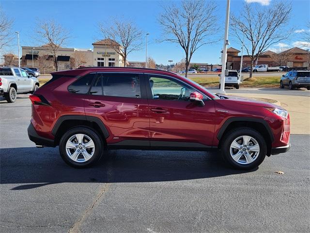 used 2020 Toyota RAV4 Hybrid car, priced at $23,300