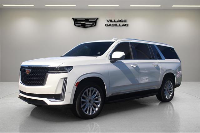 used 2024 Cadillac Escalade ESV car, priced at $74,722
