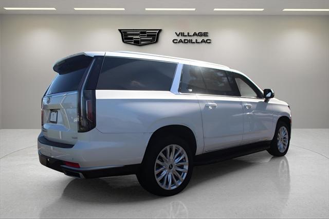 used 2024 Cadillac Escalade ESV car, priced at $74,722