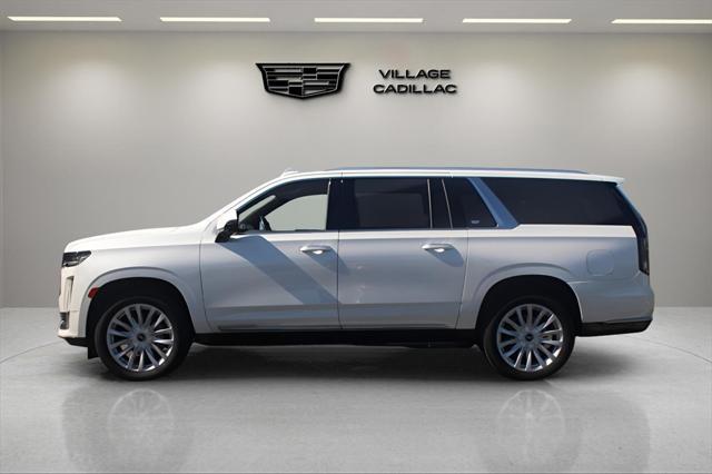 used 2024 Cadillac Escalade ESV car, priced at $74,722