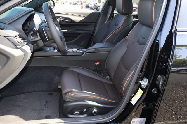 new 2025 Cadillac CT4-V car, priced at $58,425