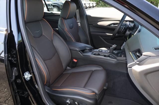 new 2025 Cadillac CT4-V car, priced at $58,425