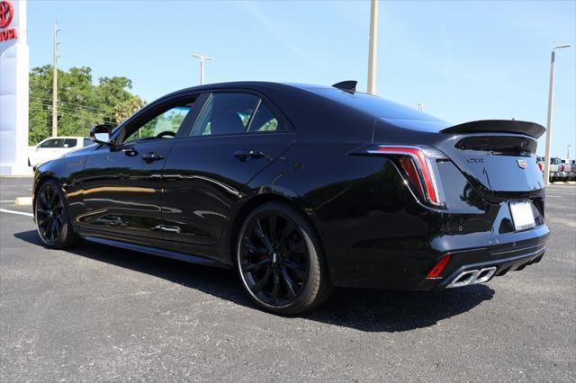 new 2025 Cadillac CT4-V car, priced at $58,425