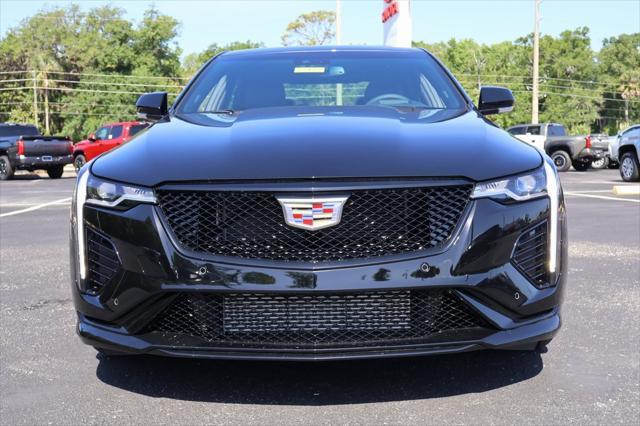 new 2025 Cadillac CT4-V car, priced at $58,425