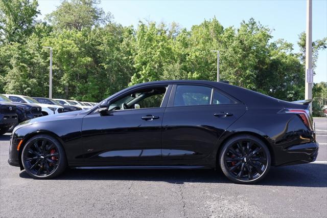 new 2025 Cadillac CT4-V car, priced at $58,425