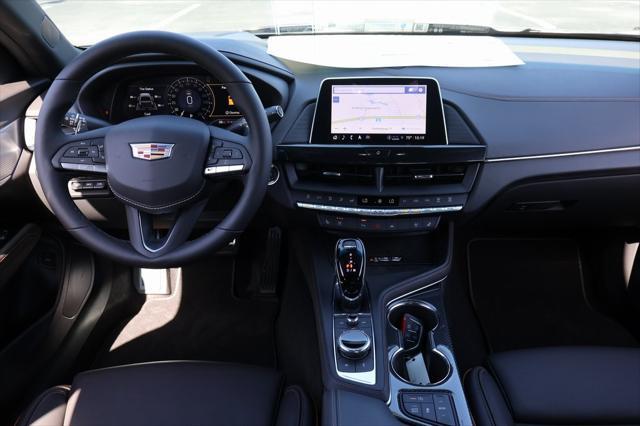 new 2025 Cadillac CT4-V car, priced at $58,425