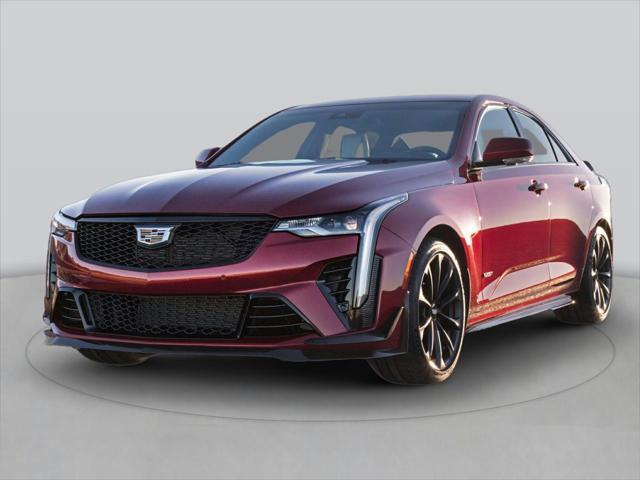 new 2025 Cadillac CT4-V car, priced at $58,425