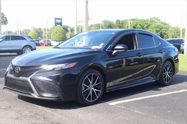 used 2021 Toyota Camry car, priced at $17,551
