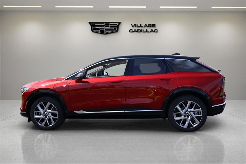 new 2025 Cadillac OPTIQ car, priced at $56,215