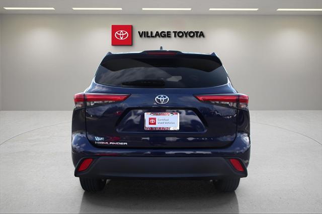 used 2020 Toyota Highlander car, priced at $24,442