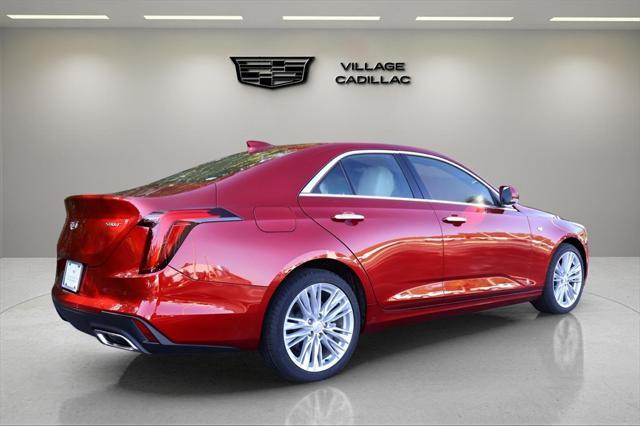 new 2025 Cadillac CT4 car, priced at $47,165