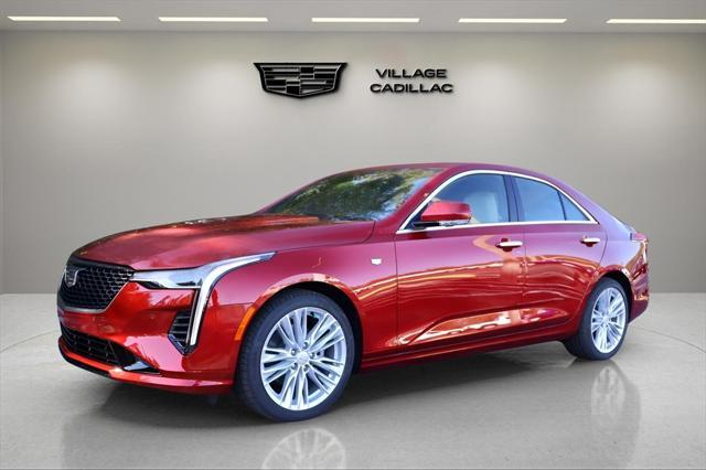 new 2025 Cadillac CT4 car, priced at $47,165