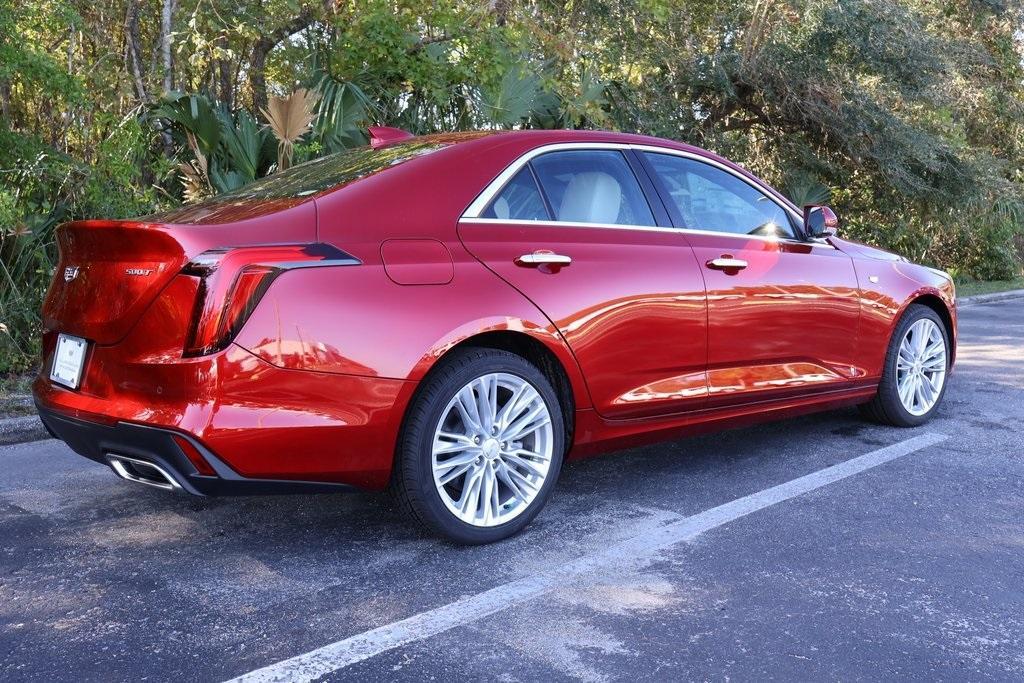 new 2025 Cadillac CT4 car, priced at $48,665