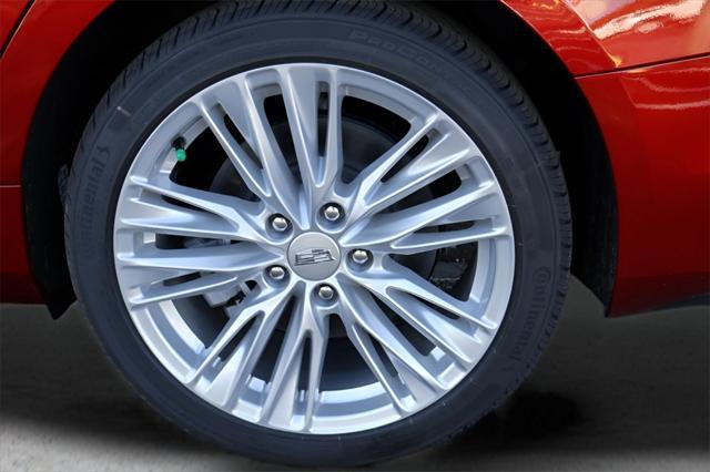 new 2025 Cadillac CT4 car, priced at $47,165
