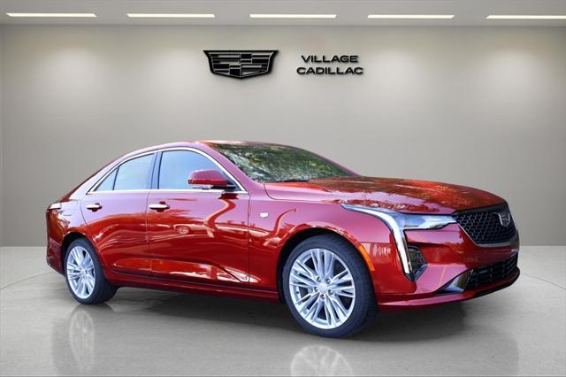 new 2025 Cadillac CT4 car, priced at $47,165