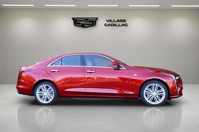 new 2025 Cadillac CT4 car, priced at $47,165