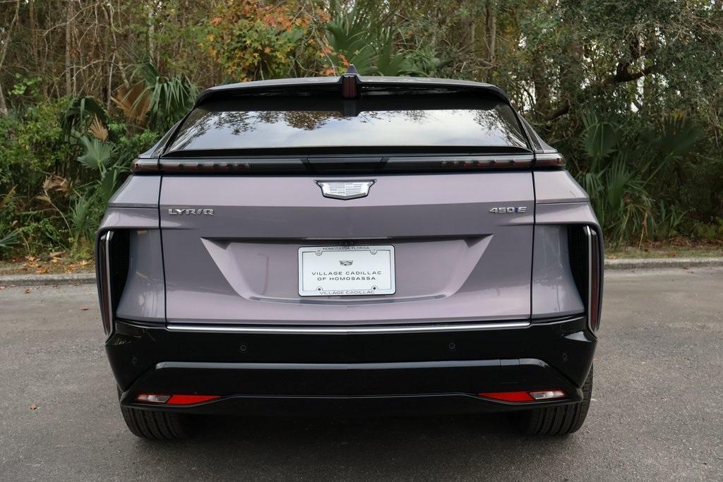 new 2025 Cadillac LYRIQ car, priced at $60,615