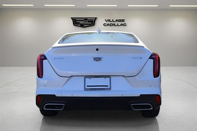 new 2025 Cadillac CT4 car, priced at $50,495
