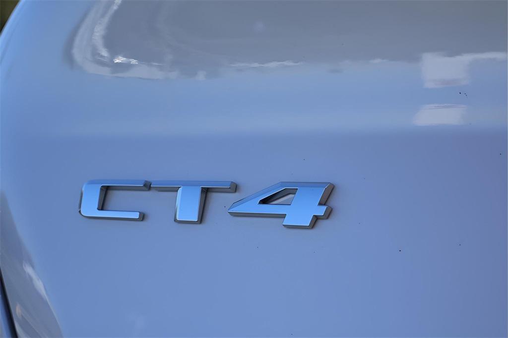new 2025 Cadillac CT4 car, priced at $50,495