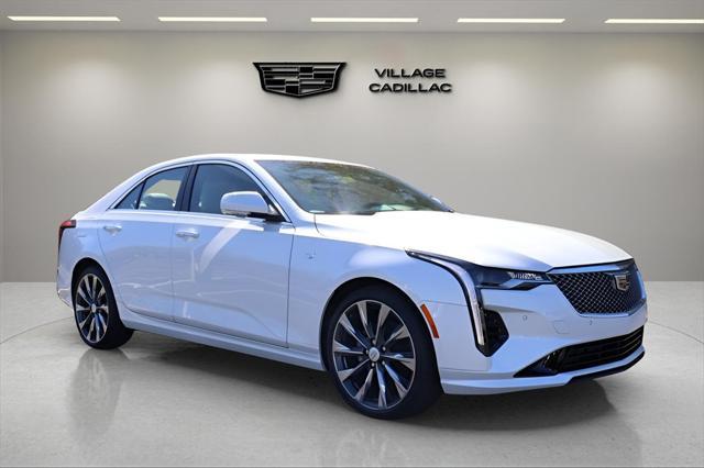 new 2025 Cadillac CT4 car, priced at $50,495