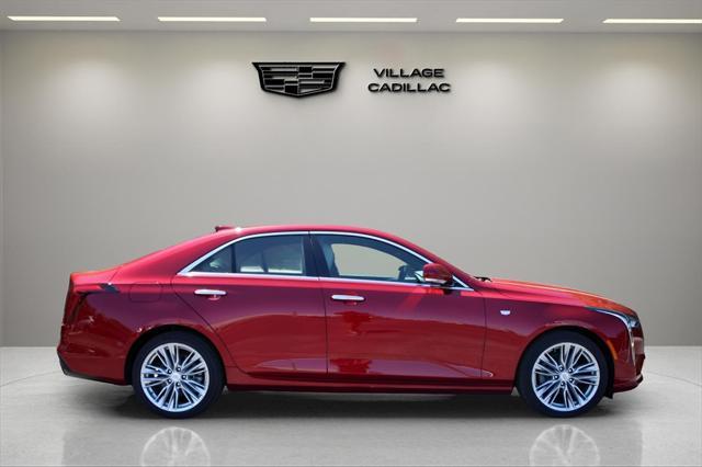 new 2025 Cadillac CT4 car, priced at $44,665