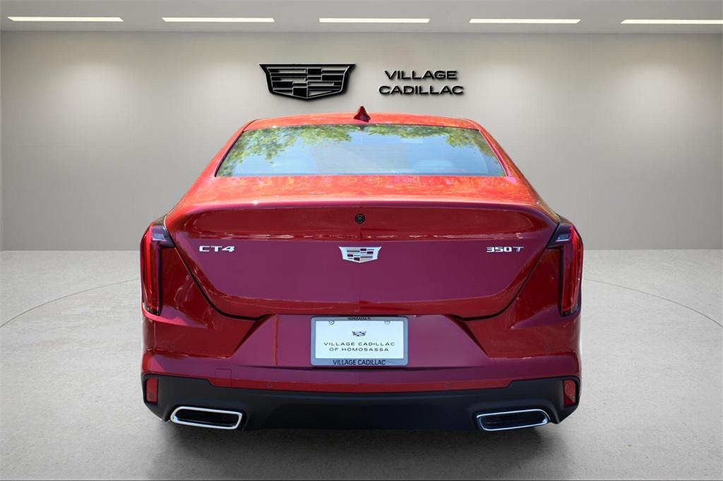 new 2025 Cadillac CT4 car, priced at $44,665