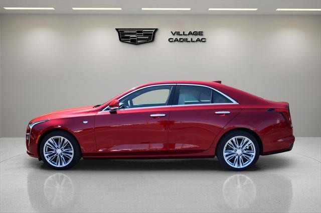 new 2025 Cadillac CT4 car, priced at $44,665