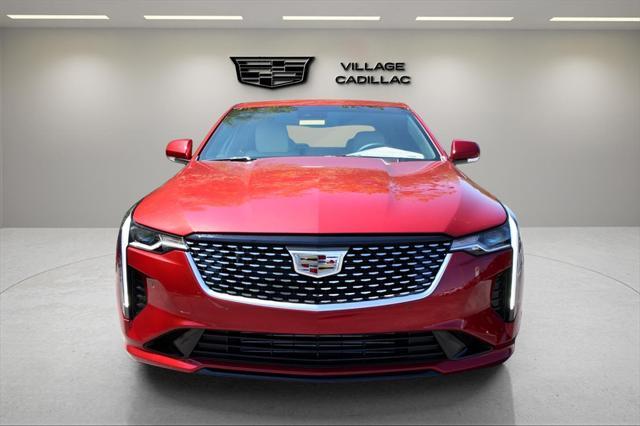 new 2025 Cadillac CT4 car, priced at $44,665