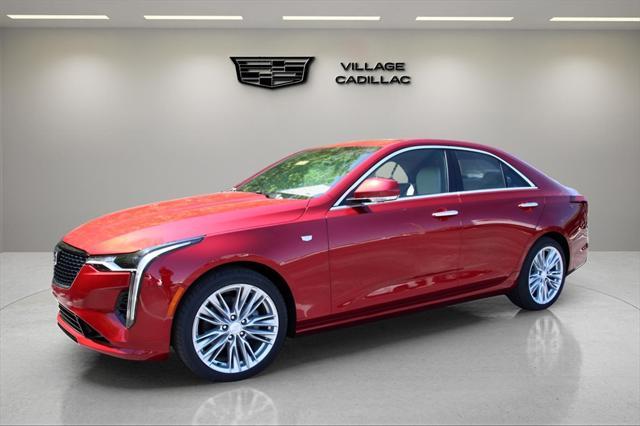new 2025 Cadillac CT4 car, priced at $44,665