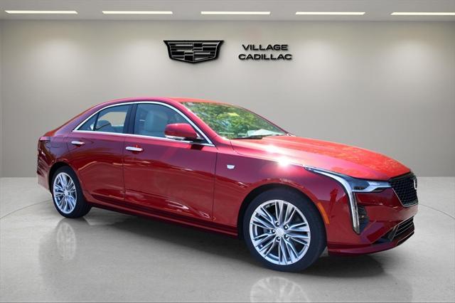 new 2025 Cadillac CT4 car, priced at $44,665