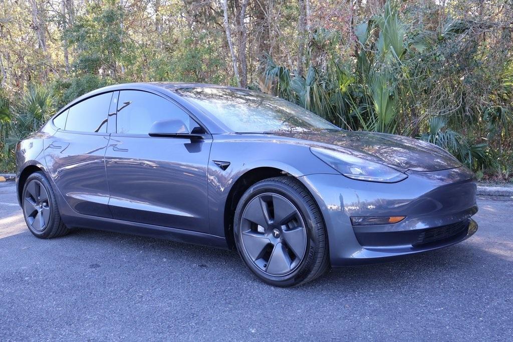 used 2022 Tesla Model 3 car, priced at $26,821