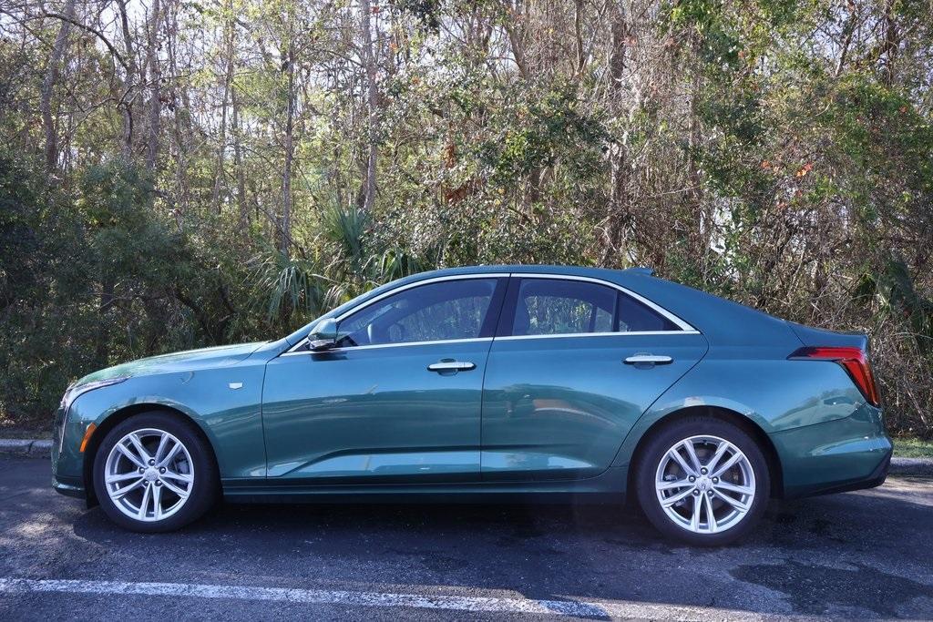 new 2025 Cadillac CT4 car, priced at $39,215