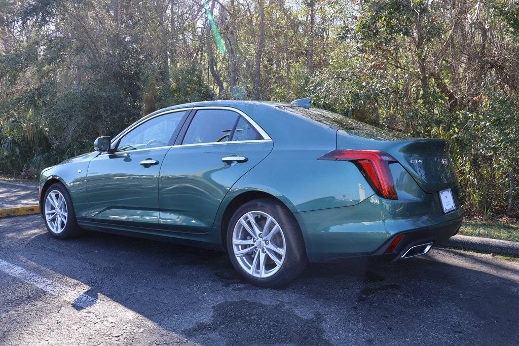 new 2025 Cadillac CT4 car, priced at $39,215