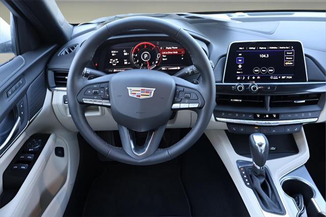 new 2025 Cadillac CT4 car, priced at $43,865