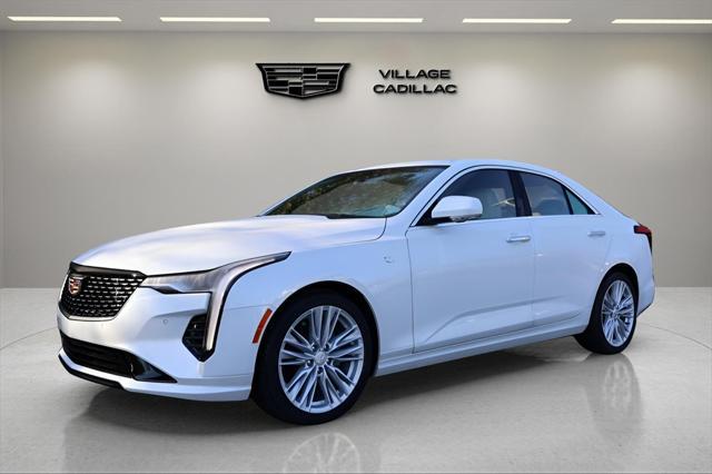 new 2025 Cadillac CT4 car, priced at $43,865