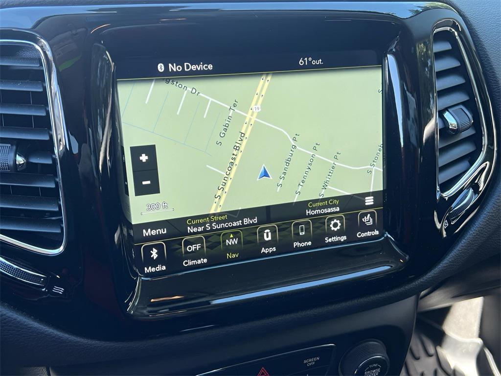 used 2021 Jeep Compass car, priced at $17,891