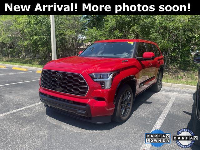 used 2024 Toyota Sequoia car, priced at $72,991