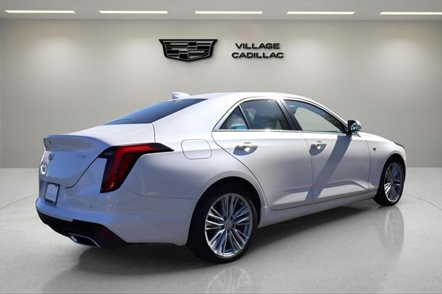 new 2025 Cadillac CT4 car, priced at $44,865
