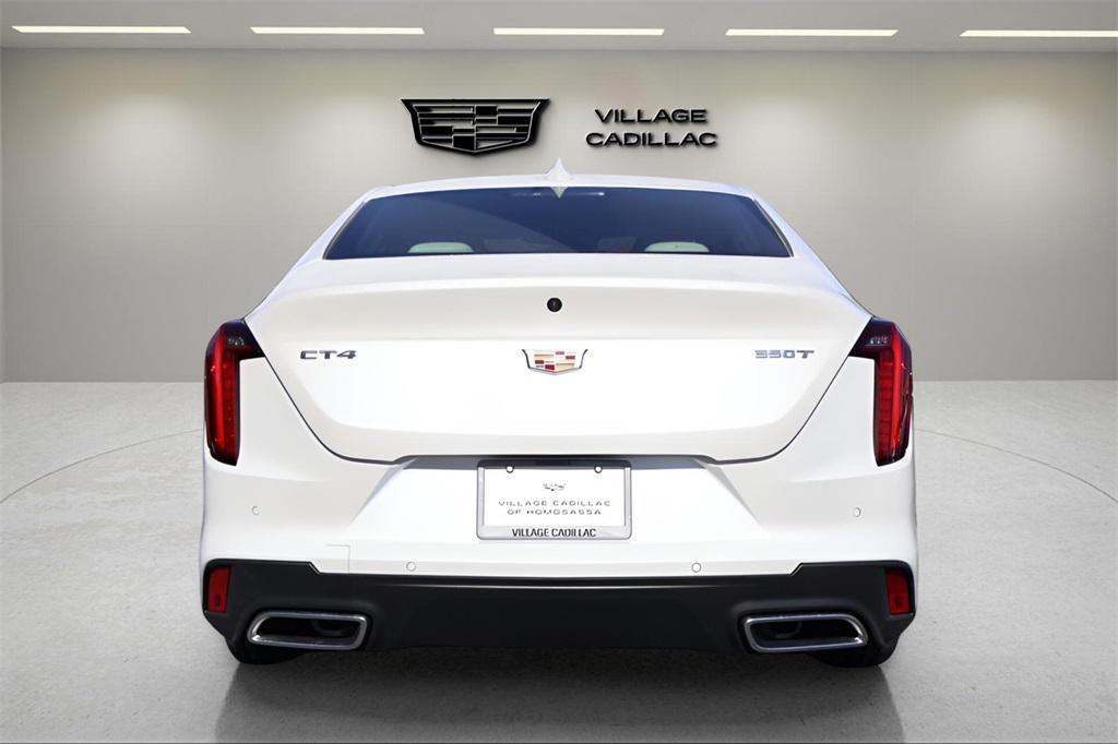 new 2025 Cadillac CT4 car, priced at $44,865