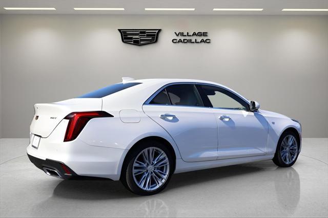 new 2025 Cadillac CT4 car, priced at $44,865