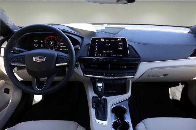 new 2025 Cadillac CT4 car, priced at $44,865