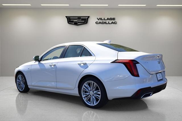 new 2025 Cadillac CT4 car, priced at $44,865