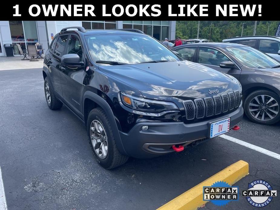 used 2021 Jeep Cherokee car, priced at $25,762