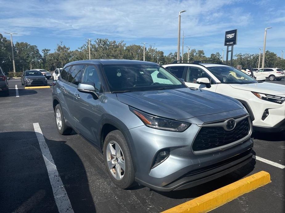 used 2021 Toyota Highlander car, priced at $24,991