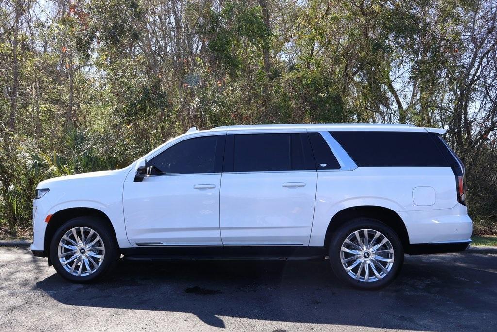 used 2023 Cadillac Escalade ESV car, priced at $82,551