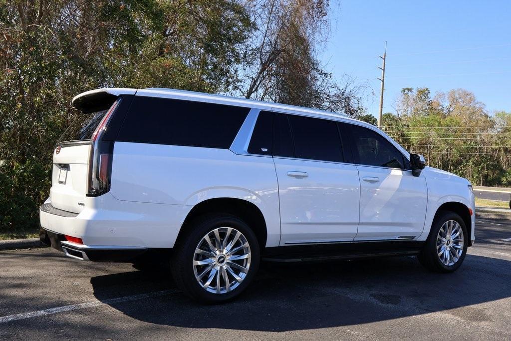 used 2023 Cadillac Escalade ESV car, priced at $82,551