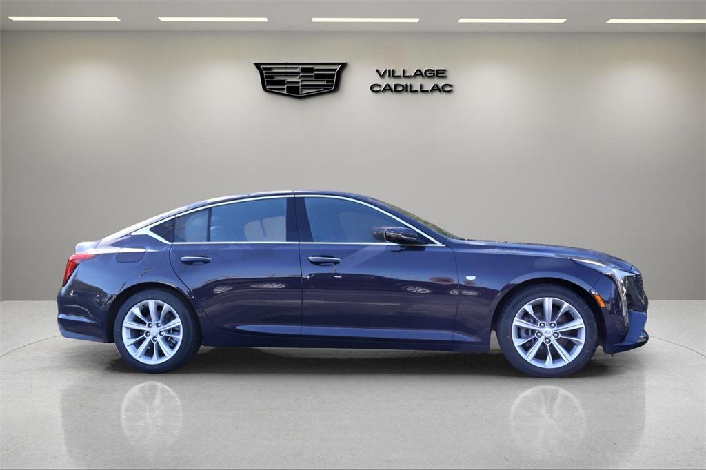 new 2025 Cadillac CT5 car, priced at $50,565