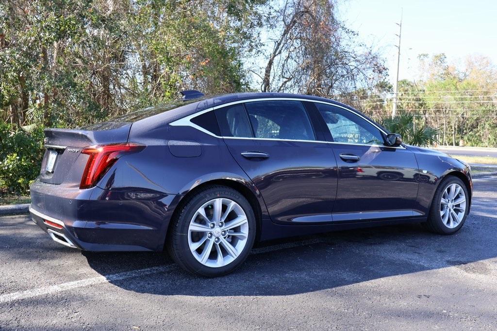 new 2025 Cadillac CT5 car, priced at $52,065