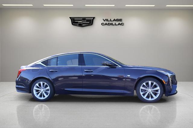 new 2025 Cadillac CT5 car, priced at $50,565